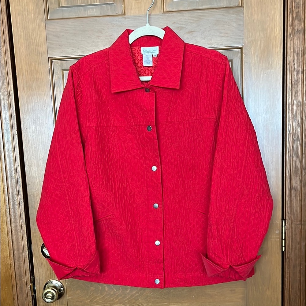 Coldwater Creek Red Barn Jacket
